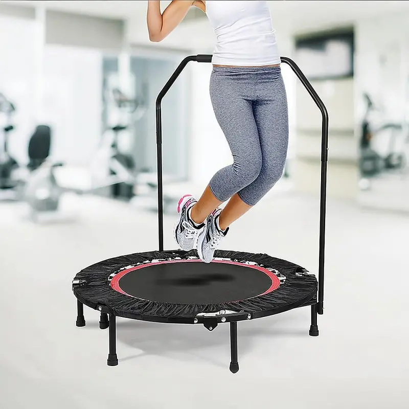 Danoz Fitness Mini Rebounder Trampoline With Stability Handle – Home Cardio Equipment With Free Delivery 1
