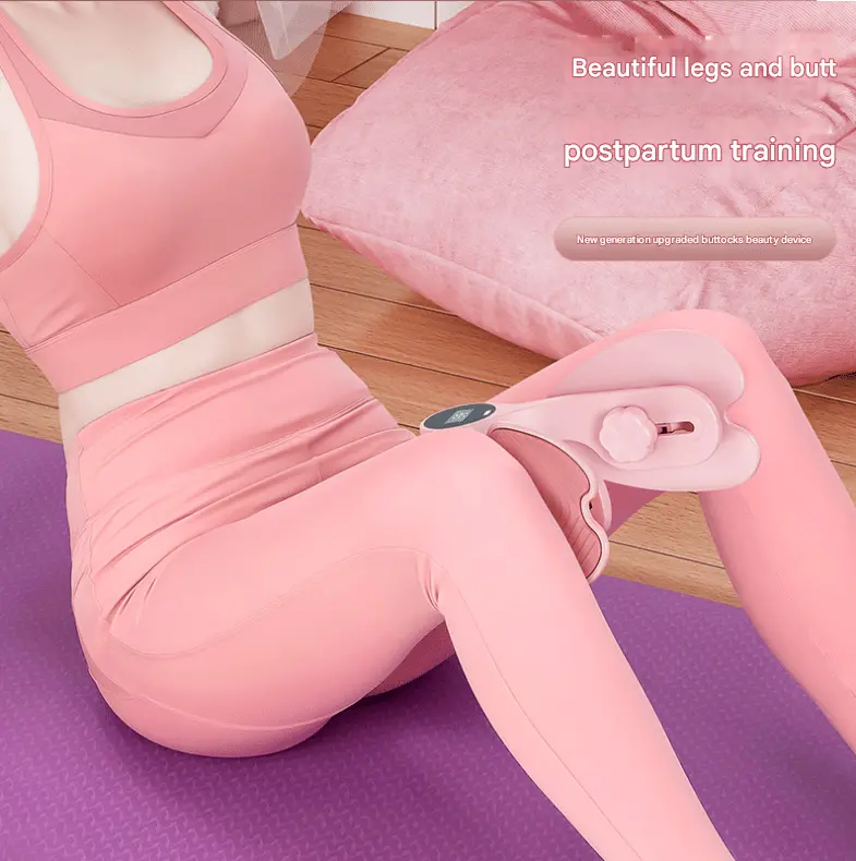 Danoz Fitness Pink Smart Kegel & Thigh Master – Digital-Counter Pelvic Floor & Glute Toning Device For Women 1