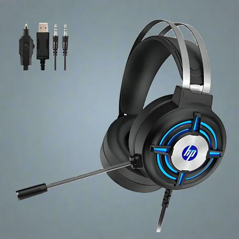 Danoz Gaming Hp H120 Wired Gaming Headset – Stereo Audio With Noise-Cancelling Mic 1