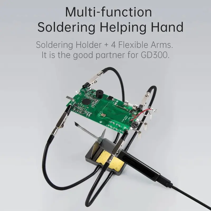 Danoz Gvda Smart Soldering Iron – 65W Adjustable-Temperature Portable Station With Rapid Heat-Up & Interchangeable Tips 1