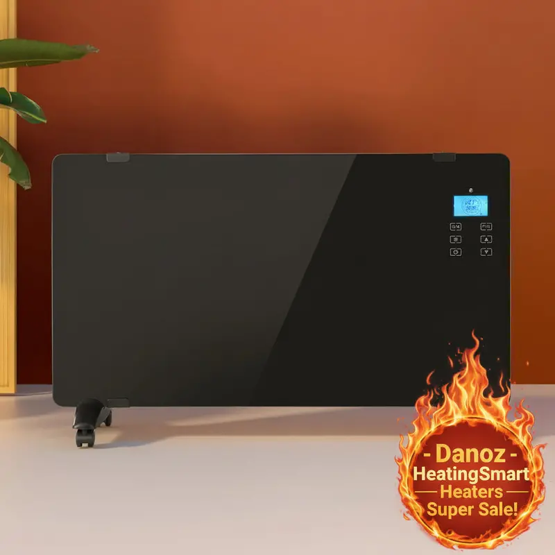 Danoz Heatingsmart 2000W Black Electric Convection Heater By Devanti 1