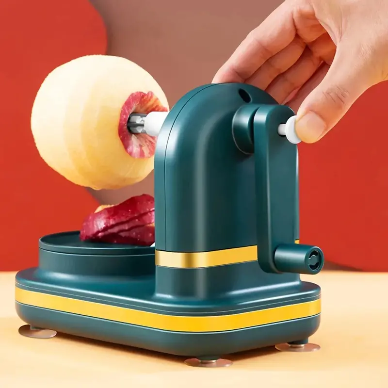 Danoz Kitchen Hand-Crank Apple Peeler – Efficient Manual Fruit Peeling Tool For Apples, Pears & More 1