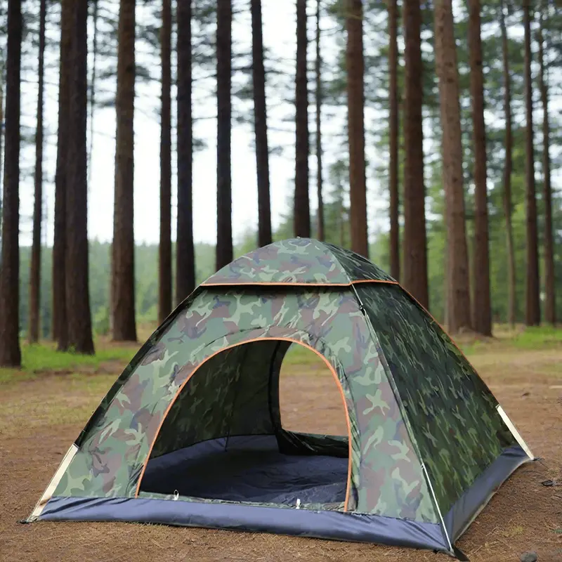 Danoz Outdoors 1–2-Person Grass-Green Camping Tent – Lightweight 200×140×110Cm Single-Door Design 1