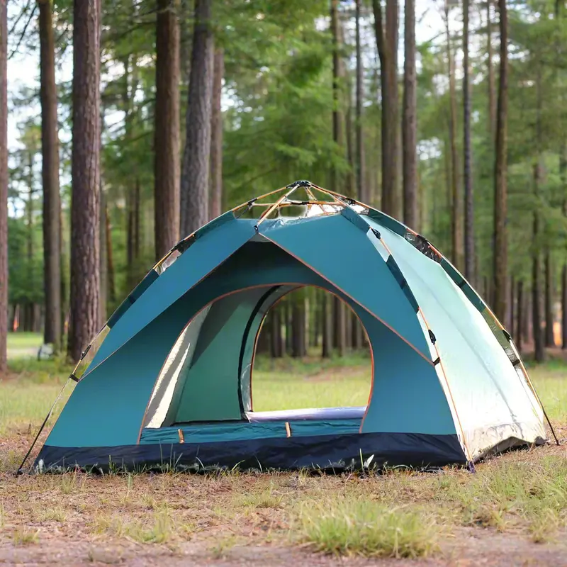 Danoz Outdoors Compact 1–2-Person Green Camping Tent – 200×140×110Cm Single-Door Shelter 1