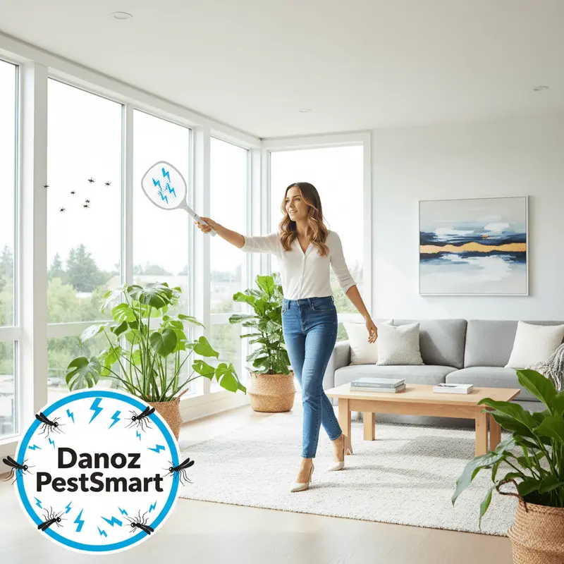 Danoz Pestsmart Ultrasonic Mosquito Repeller & Bug-Zapping Lamp – Indoor/Outdoor Use 1