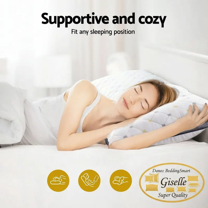 Danoz Pillowsmart Microfiber Bed Pillow – 70 X 45 Cm Giselle Bedding Style With Free Shipping 1