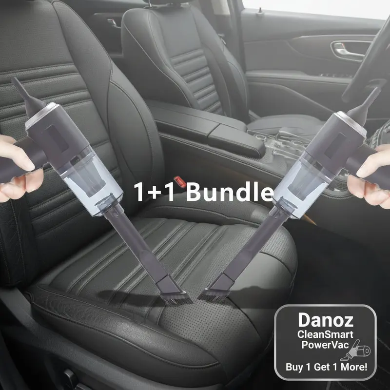Danoz Powervac 20W Cordless Vacuum & Blower – Lightweight 2-In-1 Cleaning Tool For Home & Car 1