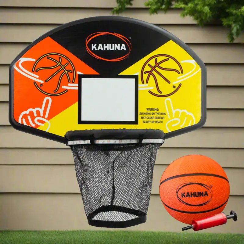 Danoz Sports Kahuna Led Trampoline Basketball Hoop Kit – Includes Light-Up Ball + Delivery 1