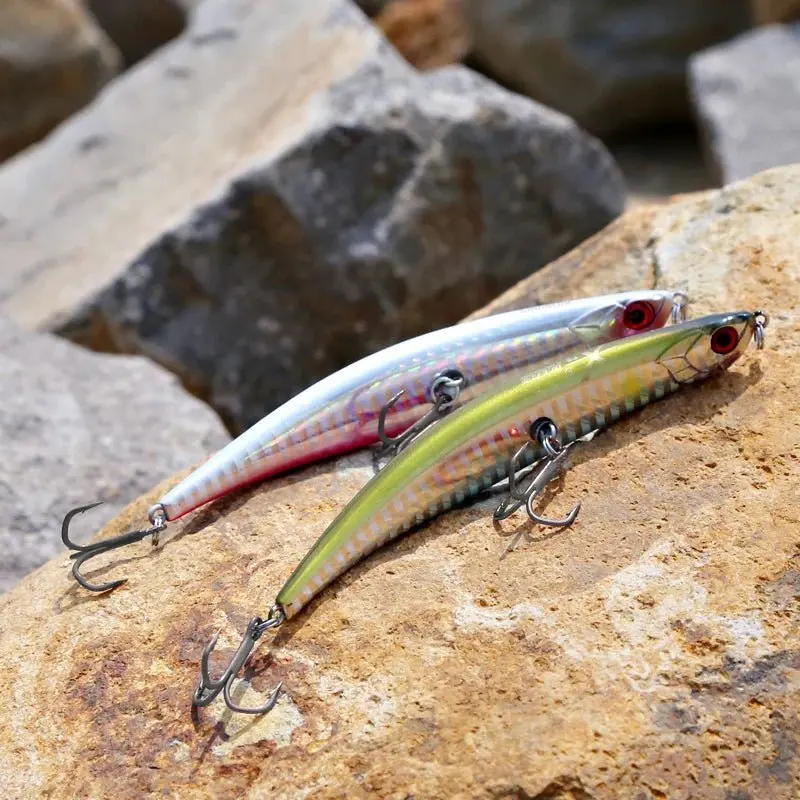 Danoz Topwater Pencil Lure – Floating Jerkbait Fishing Bait (110Mm/10G & 86Mm/6.5G) For Sea Bass And Saltwater Game Fish 1