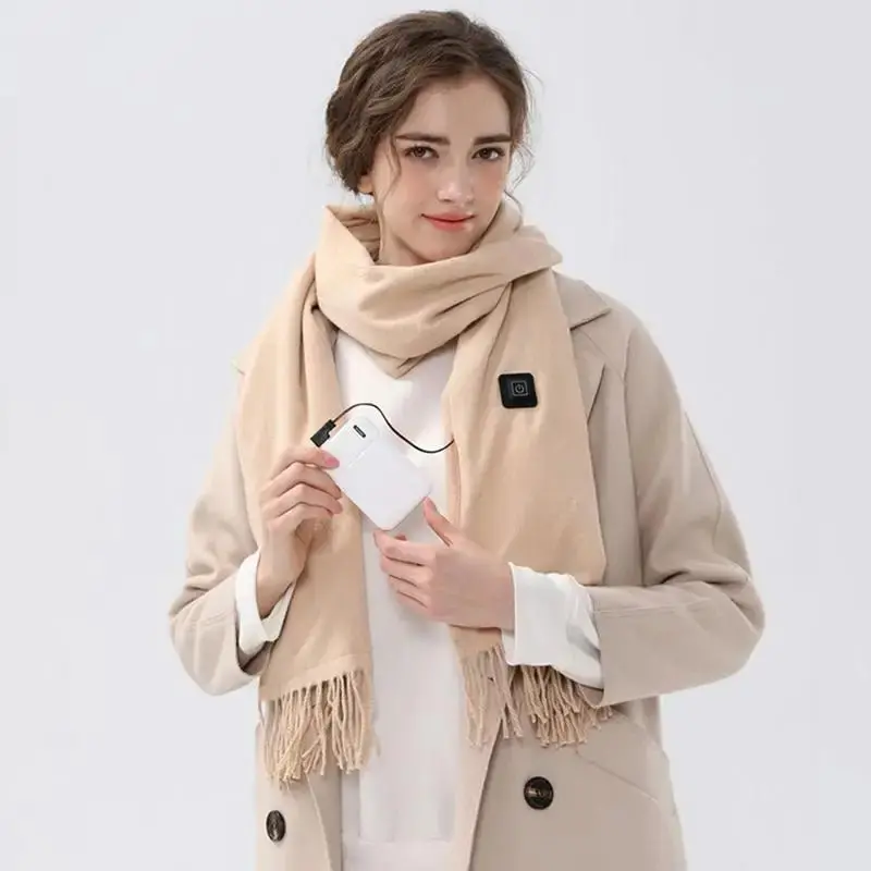 Danoz Usb Smart Hotscarf — Rechargeable Heated Scarf For All-Gender Comfort & Warmth 1