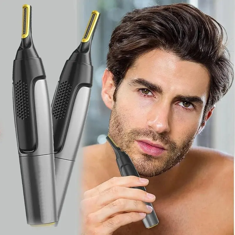 Danoz Usb Waterproof Hair Trimmer – Portable Nose, Ear & Eyebrow Grooming Tool For Men 1