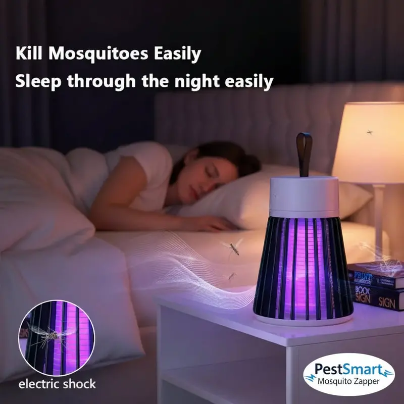 Danoz Zaplight Usb Mosquito Eliminator – Compact Electric Bug Zapper For Indoor And Outdoor Use 1