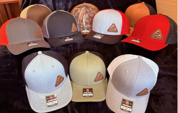 Decker Richardson 112 Cap With Leather Patch 1