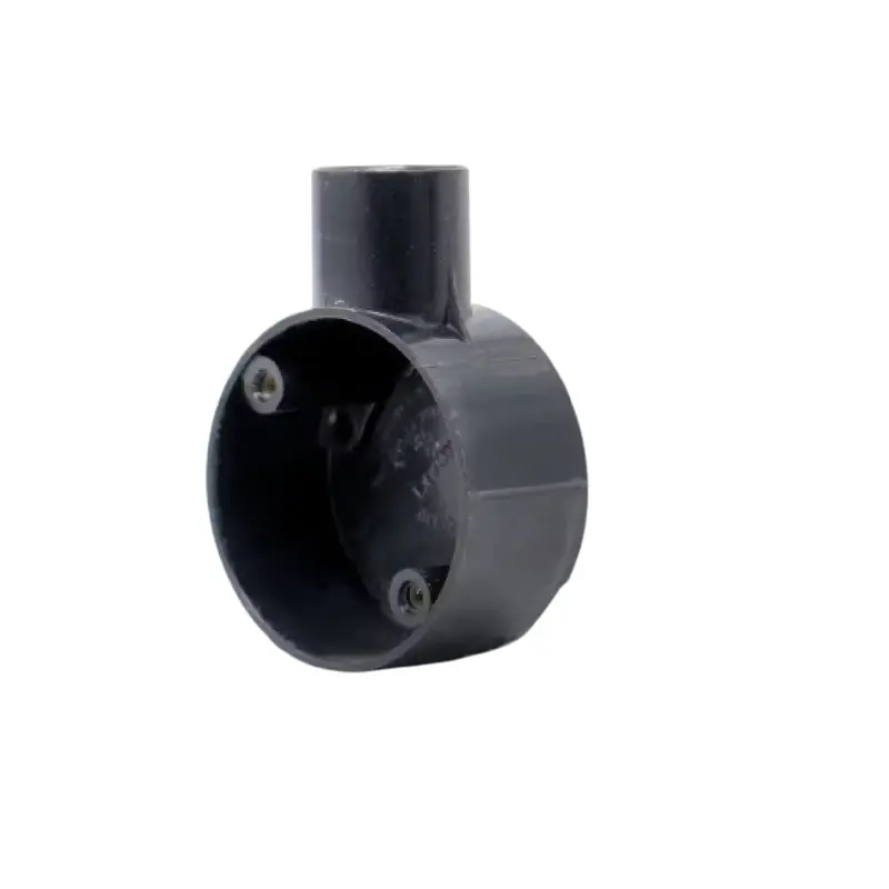 Decoduct 1-Way Pvc Junction Box – Single-Entry Terminal Enclosure 1