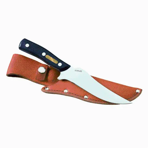 Deerslayer Fixed-Blade Knife – 10.5 Inches With Genuine Leather Sheath 1