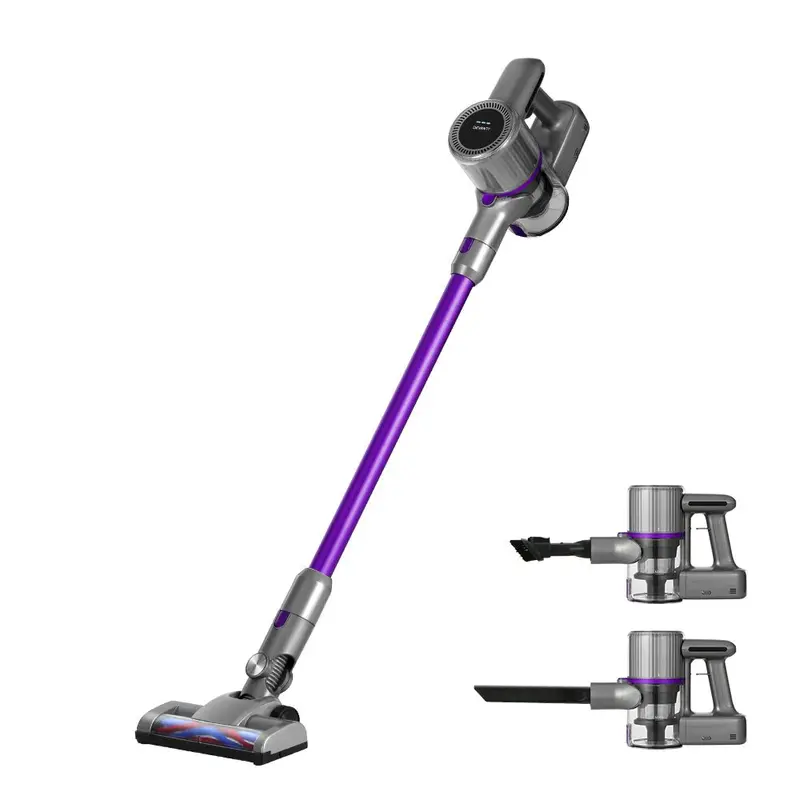 Devanti Cordless Stick Vacuum Cleaner – 120W Bagless Purple Model 1