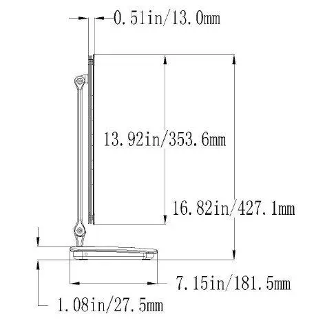 Dimmable Led Touch-Control Desk Lamp With Foldable Design 1