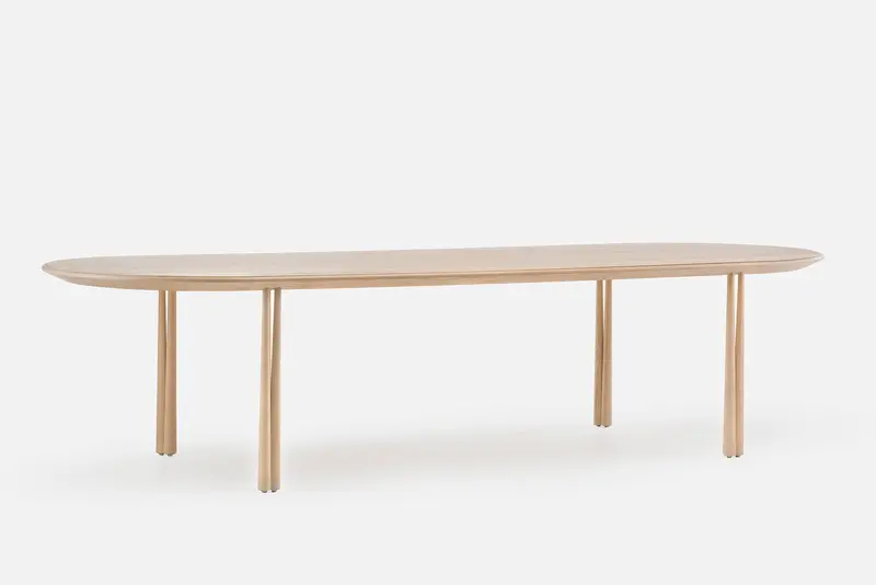 Elliot Oblong Solid Wood Dining Table 1