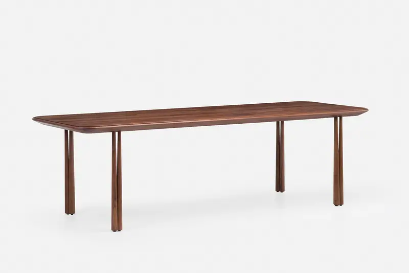 Elliot Solid Wood Rectangular Dining Table 1