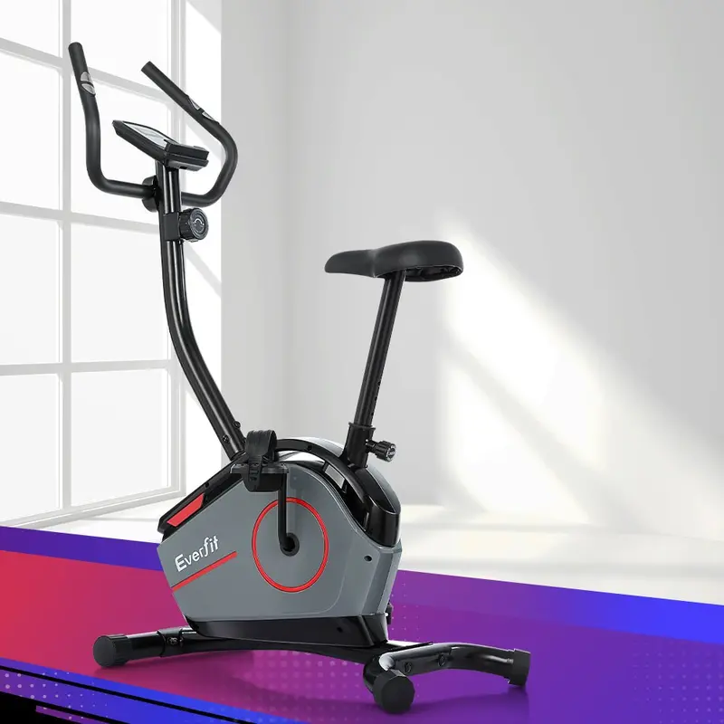 Everfit 8-Level Magnetic Upright Exercise Bike – Home Cardio Machine, Delivery Included 1