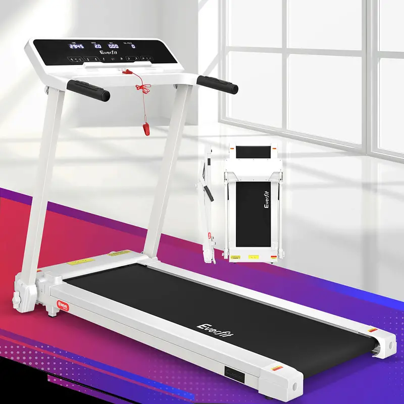 Everfit Electric Folding Treadmill – Compact Home Gym Exercise Machine With Adjustable Settings 1