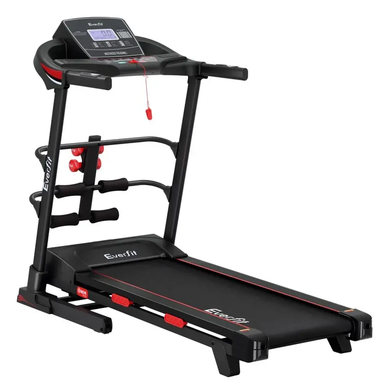 Everfit Electric Treadmill With Sit-Up Bar – 420Mm Deck Home Exercise Machine For Full-Body Fitness 1