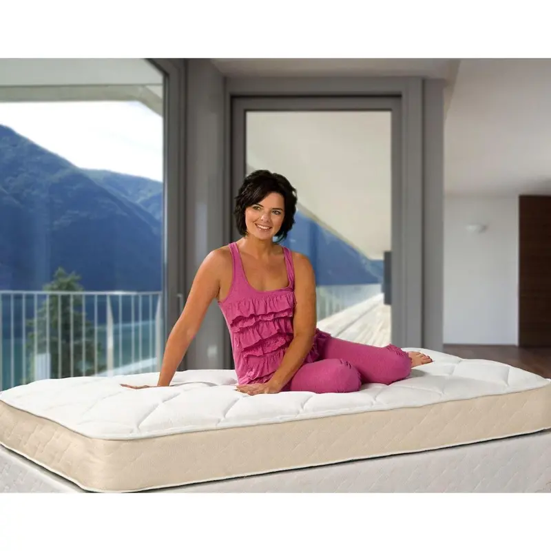 Firm Twin Innerspring Mattress – 9-Inch High-Profile Support With Breathable Fabric Cover 1