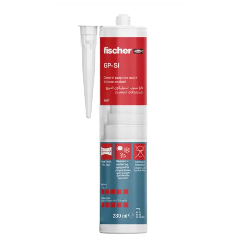 Fischer Gp Silicone Sealant – Multipurpose Silicone Caulking Compound 1