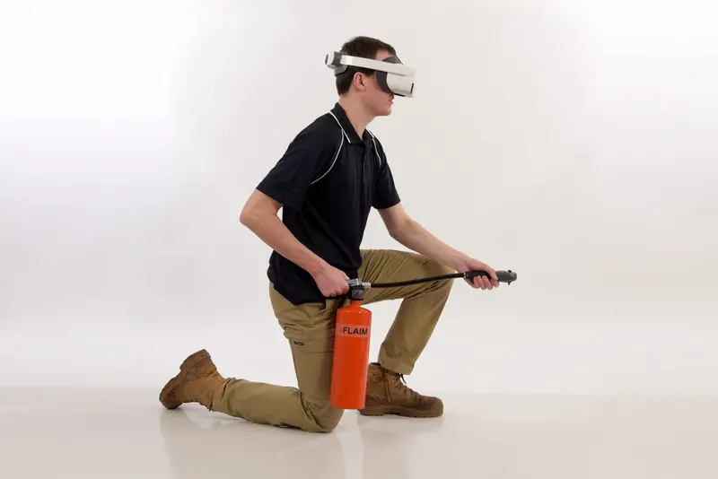 Flaim Fire Extinguisher Training Device 1