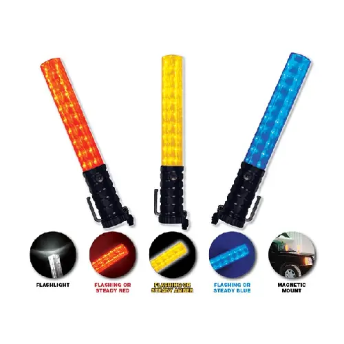 Flashback Triple-Mode Amber Led Tactical Baton 1