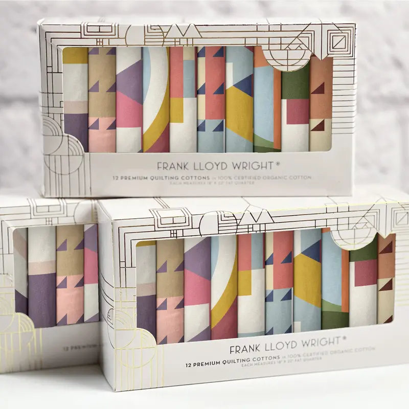 Frank Lloyd Wright American Bold Fat Quarter Bundle (12-Piece Set) 1
