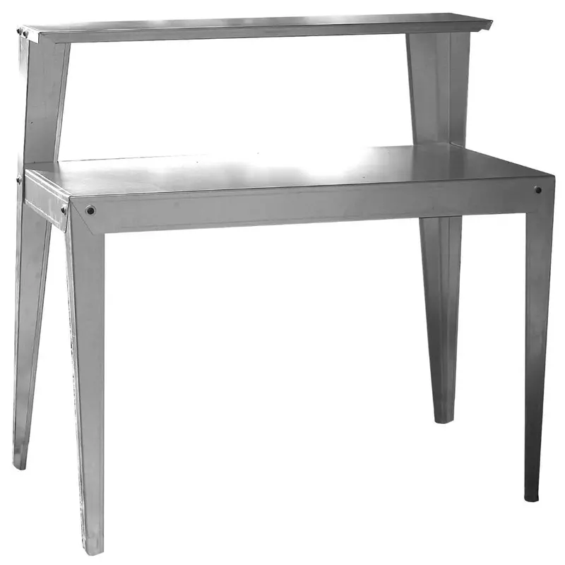 Galvanized Steel Utility Table – 24" X 44" Workbench With Durable Top For Gardening Or Diy 1