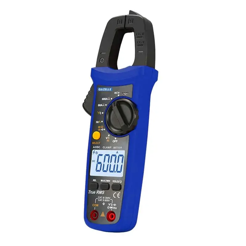 Gazelle G9205 600A Ac/Dc Clamp Meter With Dual Current Measurement 1