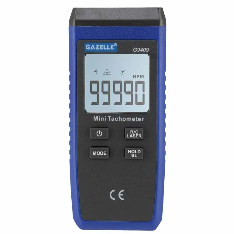 Gazelle G9409 Digital Tachometer For Rpm Measurement 1