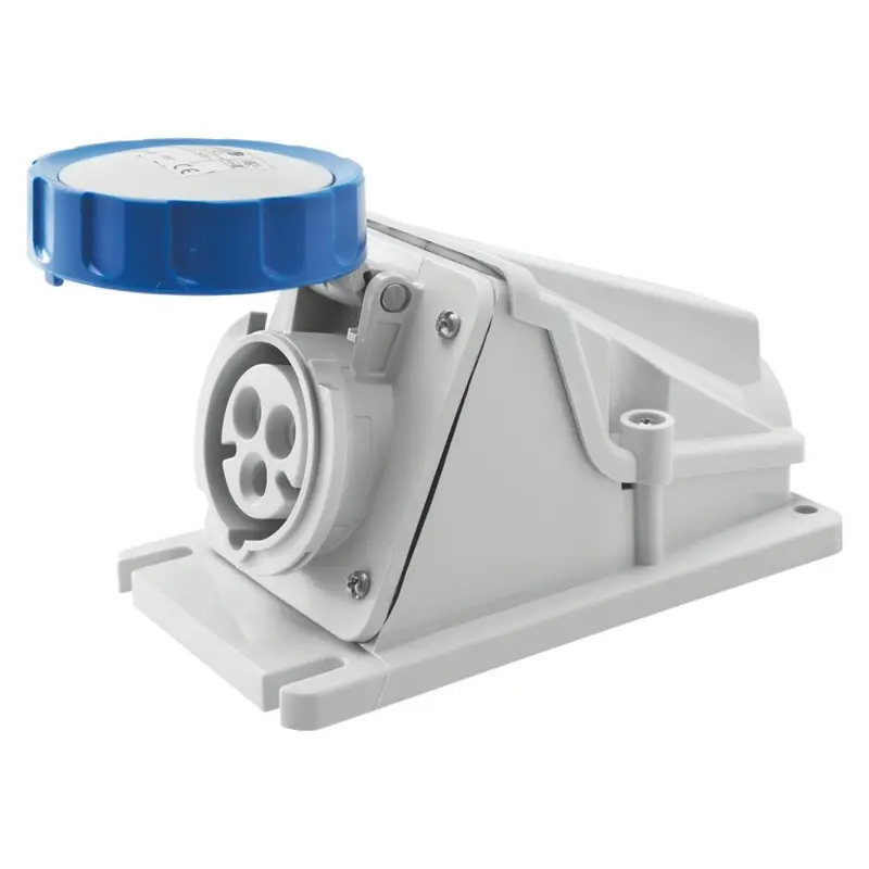 Gewiss 16A 3-Pin 230V Ip67 Wall-Mount Industrial Socket 1