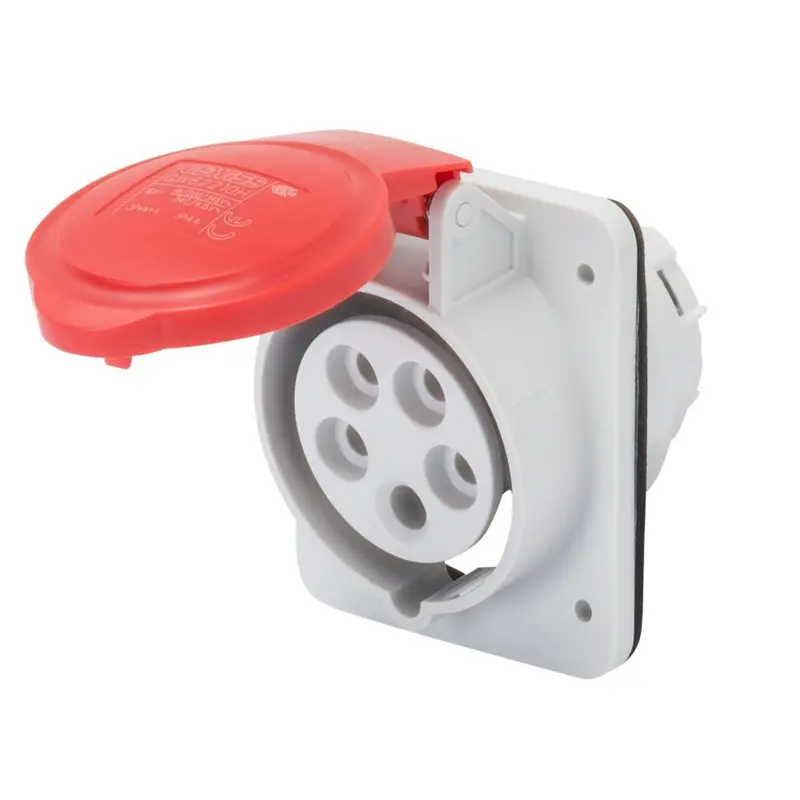 Gewiss 32A 5-Pin 415V Ip44 Panel-Mount Industrial Socket 1