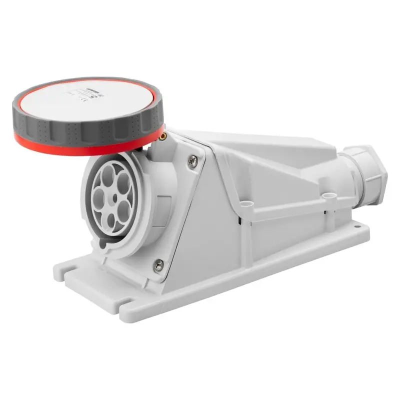 Gewiss 63A 5-Pin 415V Ip67 Wall-Mount Industrial Socket 1
