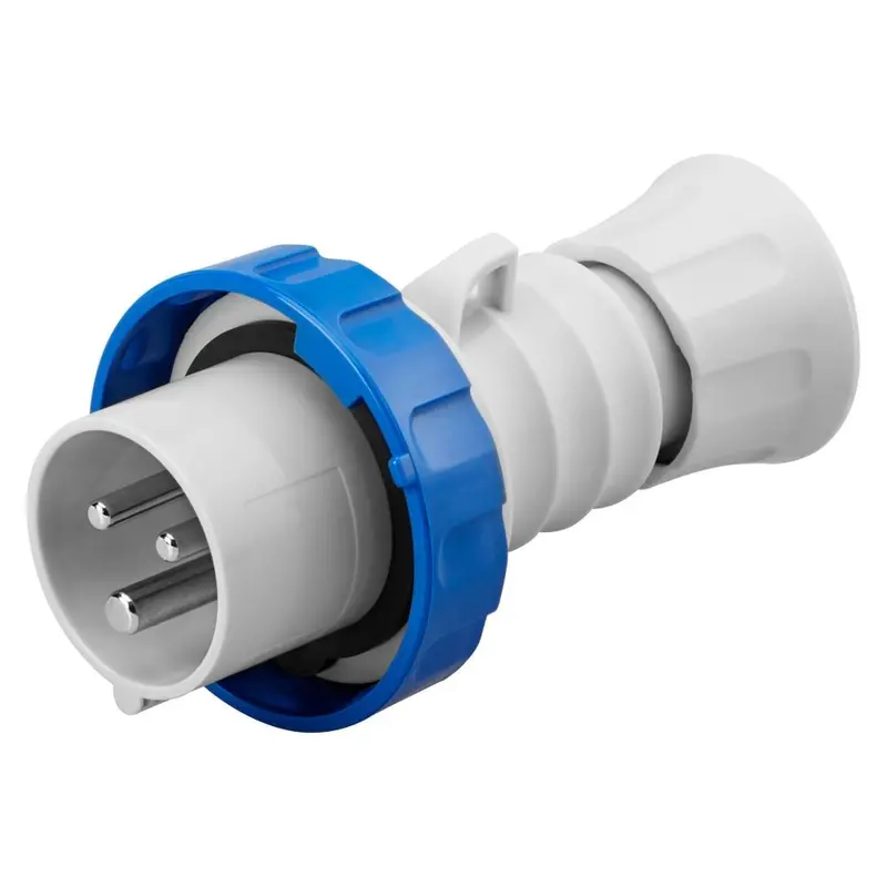 Gewiss Ip67 Industrial Male Plug – 16A, 3-Pin, 230V 1