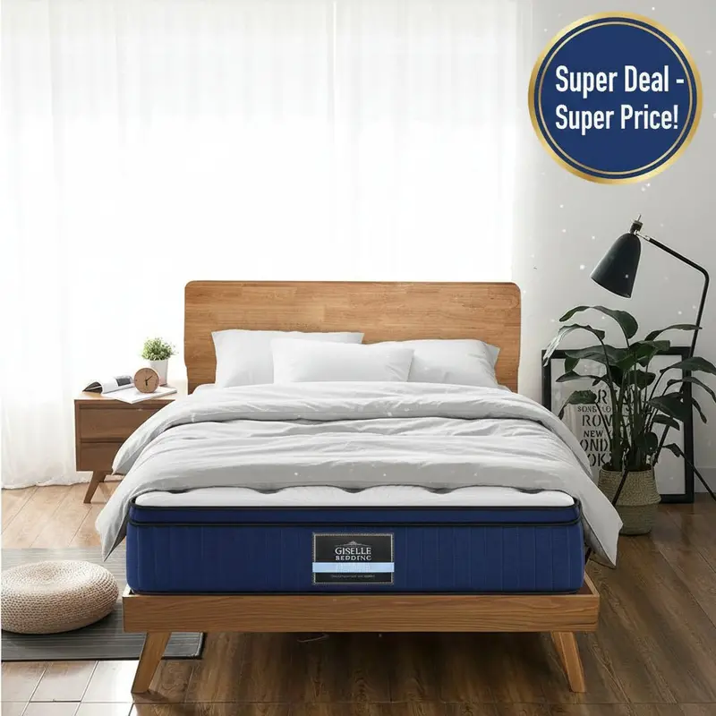 Giselle Bedding 7-Zone Cool Gel Memory Foam Double Mattress – 34Cm Deep Comfort 1