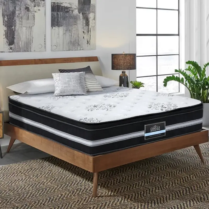 Giselle Bedding Cool Gel Memory Foam Mattress – 34Cm Double Size For Enhanced Comfort 1