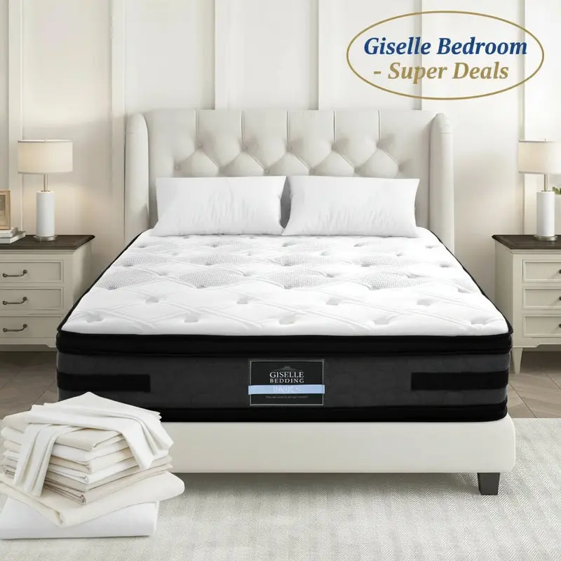 Giselle Cool Gel Memory Foam Mattress – 36Cm Double Size For Pressure Relief 1
