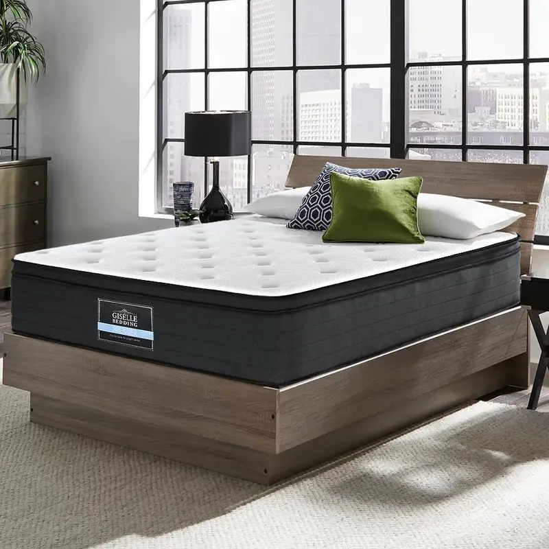 Giselle Euro Top Mattress – 34Cm Queen Size With Enhanced Surface Comfort 1