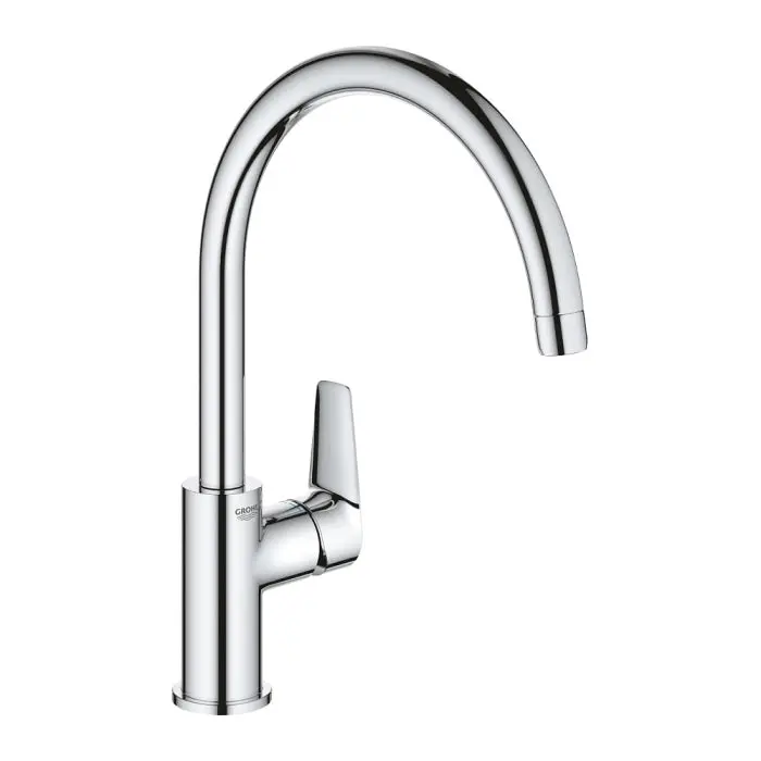 Grohe Bauedge Kitchen Tap – Single-Lever Sink Mixer With Modern Design 1