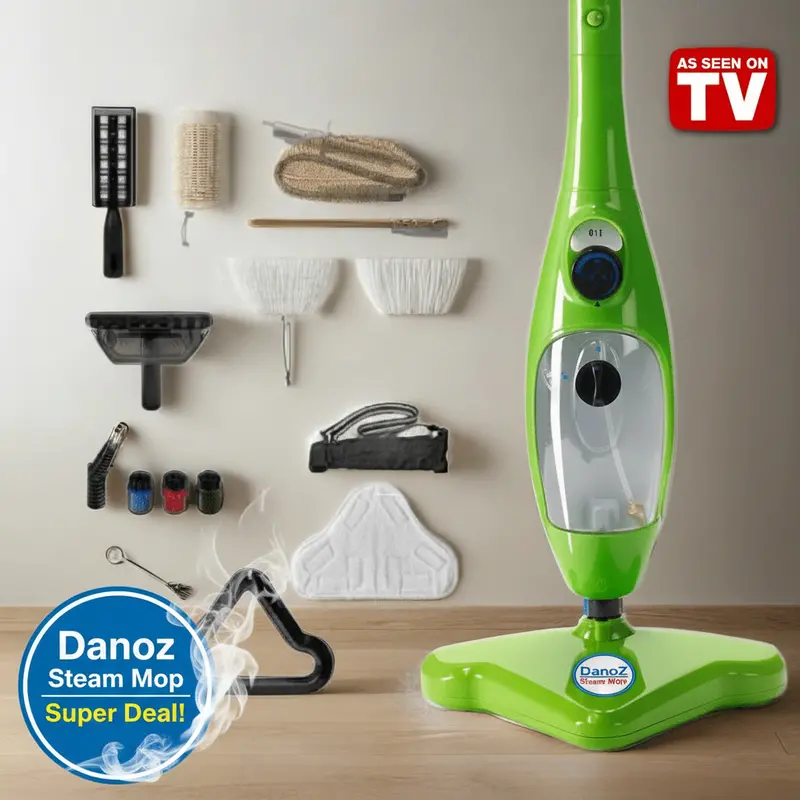 H2O Steam Mop By Steamsmart – Award-Winning Super Steam Cleaner, As Seen On Tv 1
