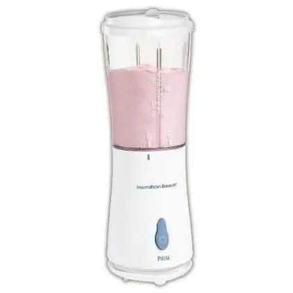 Hamilton Beach White Personal Smoothie Blender – Compact Single-Serve Design 1