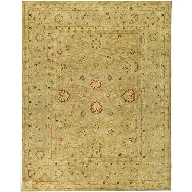 Handmade Light Brown-Beige Wool Rug – 8'3" X 11' 1