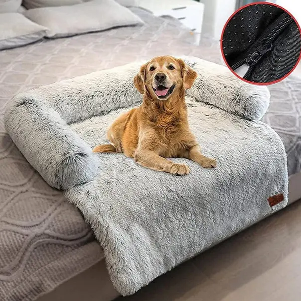 I.Pet Jumbo Grey Calming Furniture Protector – Multi-Surface Pet Cover 1