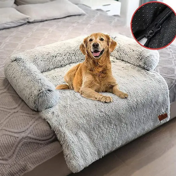 I.Pet Medium Grey Furniture Protector – Soothing Pet-Proof Cover For Upholstery And Flooring 1