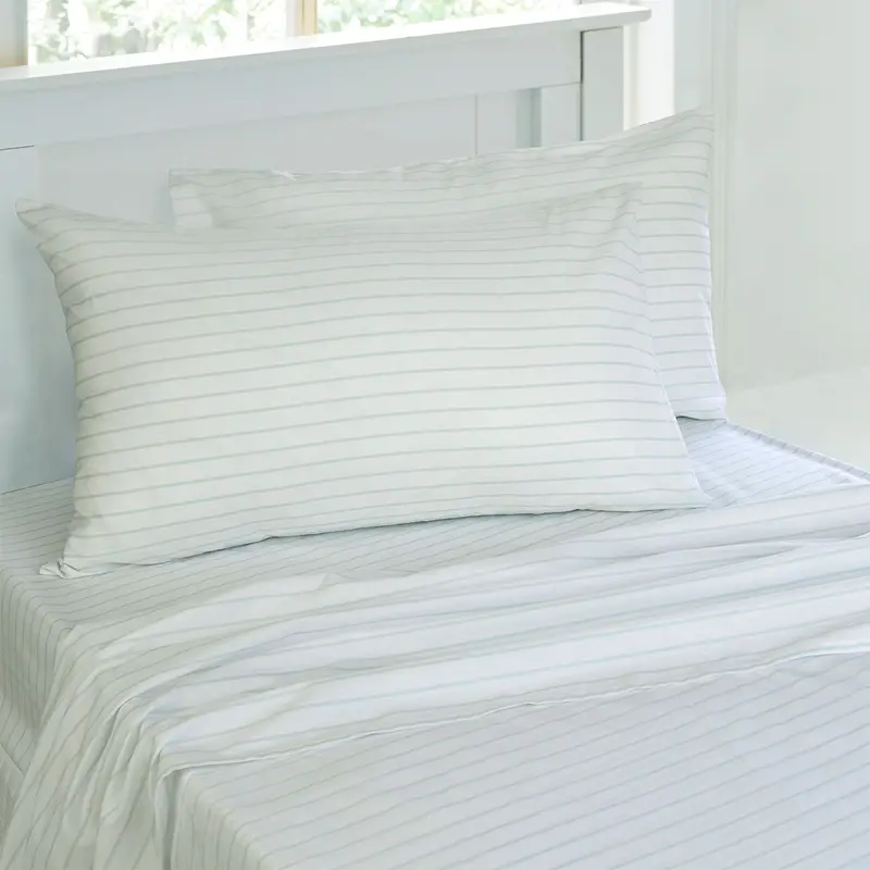 Jelly Bean Kids Chambray Striped Double Sheet Set – Danoz Direct 1