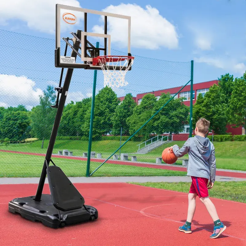 Kahuna Portable Basketball Hoop System – Adjustable From 2.3 M To 3.05 M, Family-Friendly 1